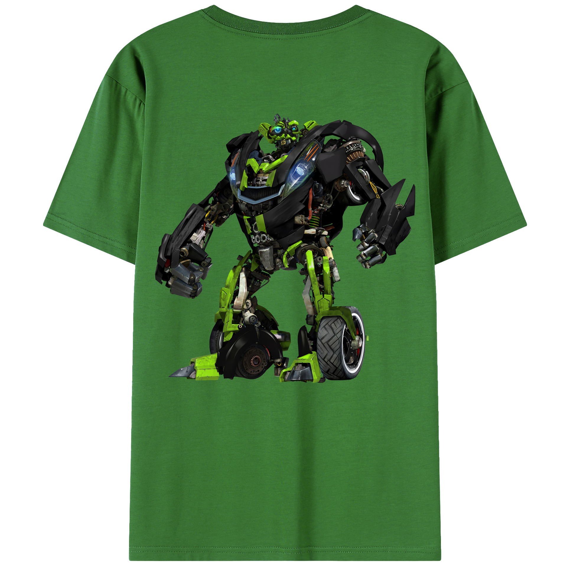 （画像用） Transformers トランスフォーマー レディース半袖Tシャツ(バックプリント)
